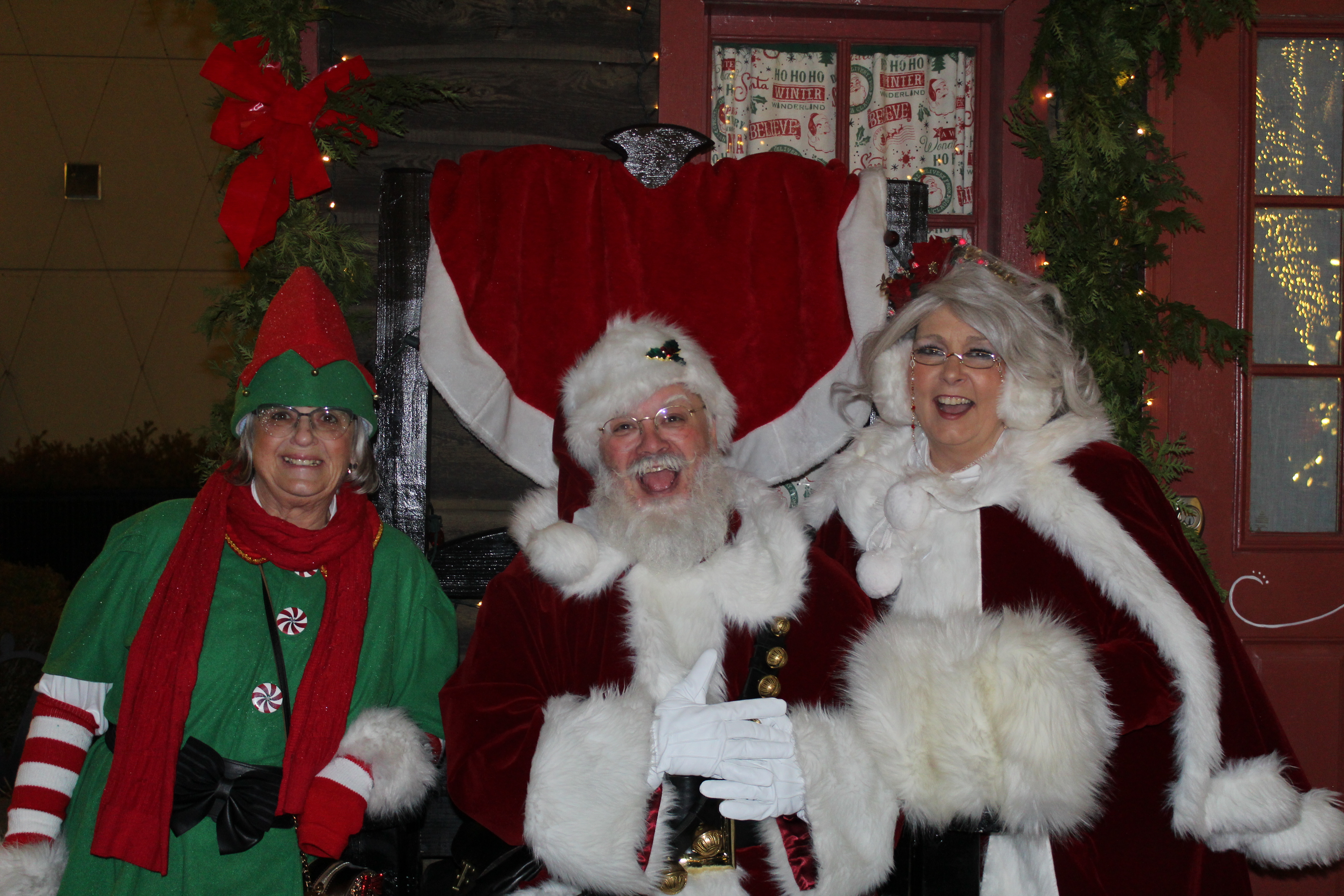Downtown Northville decorated for the holidays, setting the scene for seasonal events.